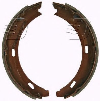 DENCKERMANN b120045 -  Комплект тормозных колодок
