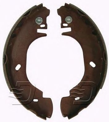 DENCKERMANN b120051 -  Комплект тормозных колодок