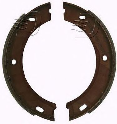 DENCKERMANN b120057 -  Комплект тормозных колодок