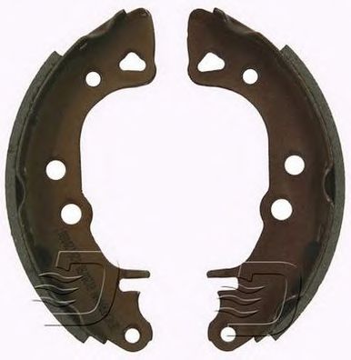 DENCKERMANN b120058 -  Комплект тормозных колодок