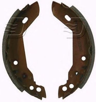 DENCKERMANN b120060 -  Комплект тормозных колодок