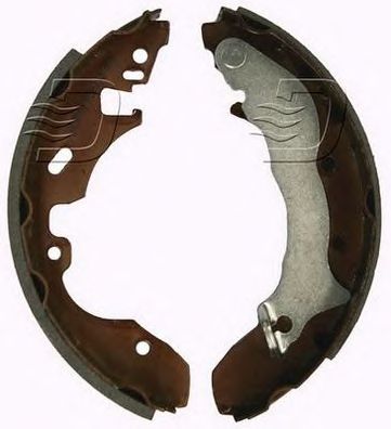 DENCKERMANN b120062 -  Комплект тормозных колодок