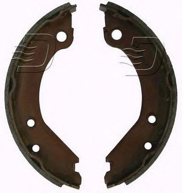 DENCKERMANN b120065 -  Комплект тормозных колодок