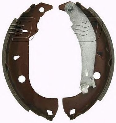DENCKERMANN b120070 -  Комплект тормозных колодок