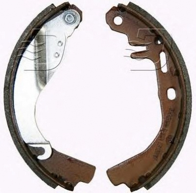 DENCKERMANN b120074 -  Комплект тормозных колодок