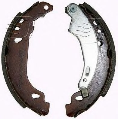 DENCKERMANN b120075 -  Комплект тормозных колодок