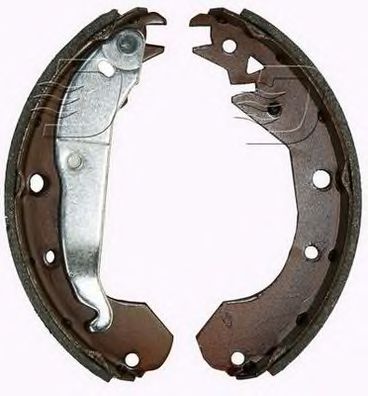 DENCKERMANN b120076 -  Комплект тормозных колодок