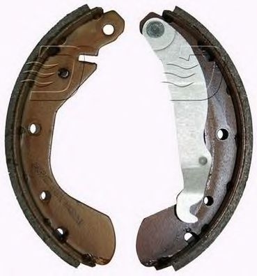 DENCKERMANN b120077 -  Комплект тормозных колодок
