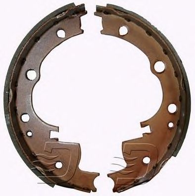 DENCKERMANN b120078 -  Комплект тормозных колодок