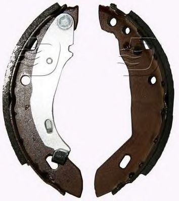 DENCKERMANN b120091 -  Комплект тормозных колодок