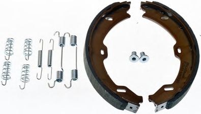 DENCKERMANN b120203 -  Комплект тормозных колодок, стояночная тормозная система