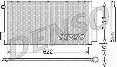 DENSO dcn09044 -  Конденсатор, кондиционер