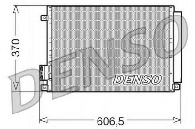 DENSO dcn09045 -  Конденсатор, кондиционер