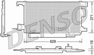 DENSO dcn17026 -  Конденсатор, кондиционер