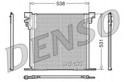 DENSO dcn17030 -  Конденсатор, кондиционер