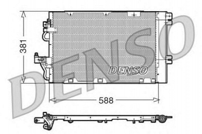 DENSO dcn20010 -  Конденсатор, кондиционер