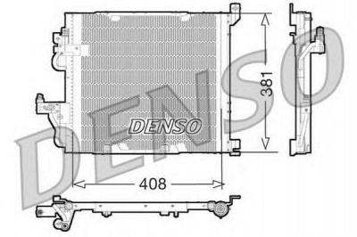 DENSO dcn20012 -  Конденсатор, кондиционер