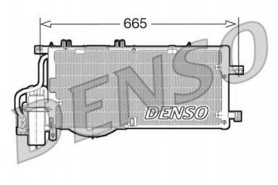 DENSO dcn20016 -  Конденсатор, кондиционер