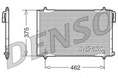 DENSO dcn21006 -  Конденсатор, кондиционер