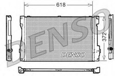 DENSO dcn33006 -  Конденсатор, кондиционер