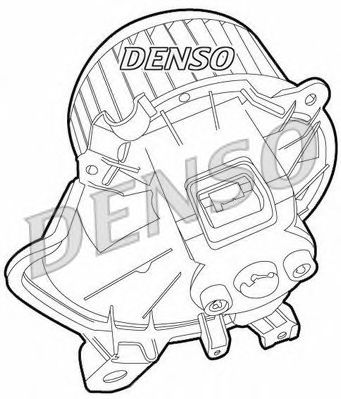 DENSO dea01010 -  Вентилятор салона