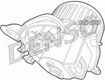 DENSO dea01012 -  Вентилятор салона
