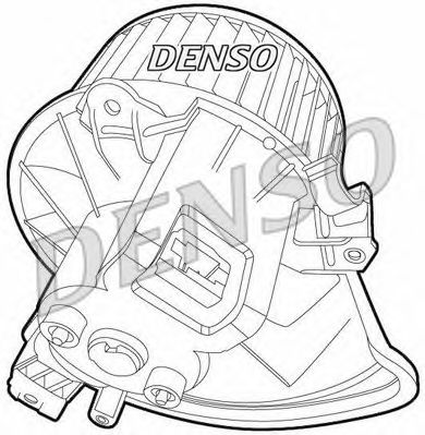 DENSO dea01210 -  Вентилятор салона