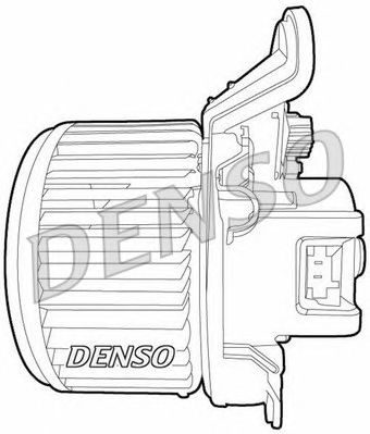 DENSO dea01212 -  Вентилятор салона