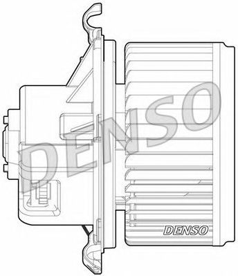 DENSO dea09024 -  Вентилятор салона
