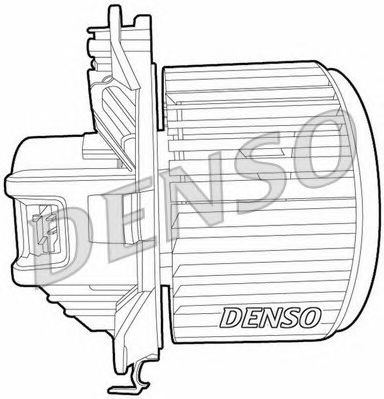 DENSO dea09070 -  Вентилятор салона