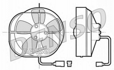 DENSO dea09204 -  Вентилятор салона