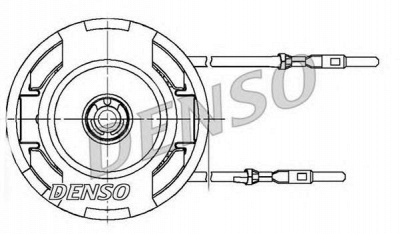 DENSO dea21002 -  Вентилятор салона