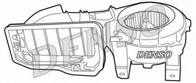 DENSO dea23001 -  Вентилятор салона