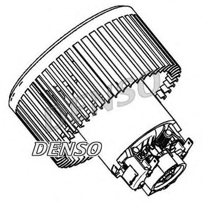 DENSO dea23004 -  Вентилятор салона