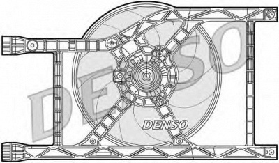 DENSO der09045 -  Вентилятор, охлаждение двигателя