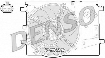 DENSO der09053 -  Вентилятор, охлаждение двигателя