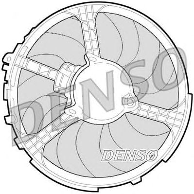 DENSO der09062 -  Вентилятор, охлаждение двигателя