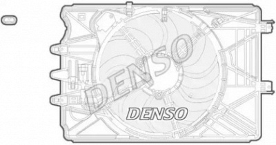 DENSO der09069 -  Вентилятор, охлаждение двигателя