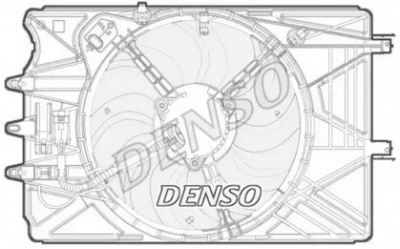 DENSO der09070 -  Вентилятор, охлаждение двигателя