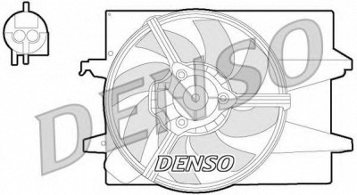 DENSO der10004 -  Вентилятор, охлаждение двигателя