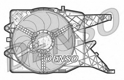 DENSO der20011 -  Вентилятор, охлаждение двигателя