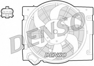 DENSO der20013 -  Вентилятор, охлаждение двигателя