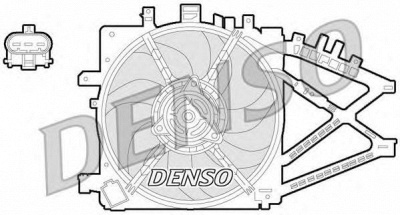 DENSO der20014 -  Вентилятор, охлаждение двигателя