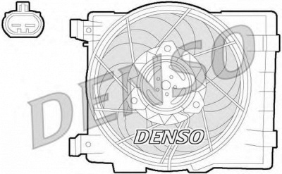 DENSO der20015 -  Вентилятор, охлаждение двигателя