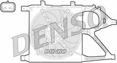 DENSO der20016 -  Вентилятор, охлаждение двигателя