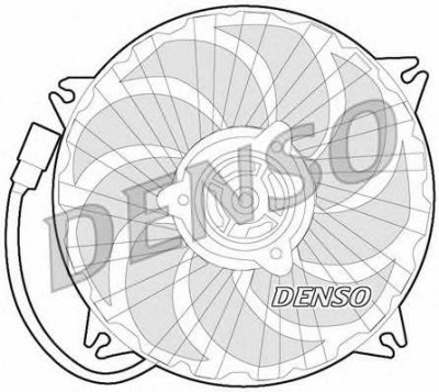DENSO der21019 -  Вентилятор, охлаждение двигателя
