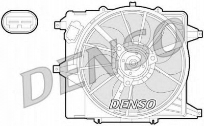 DENSO der23003 -  Вентилятор, охлаждение двигателя