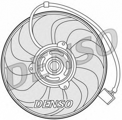 DENSO der27001 -  Вентилятор, охлаждение двигателя