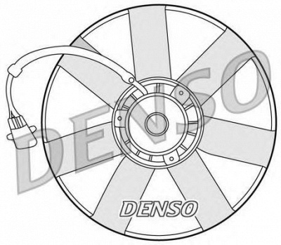 DENSO der32002 -  Вентилятор, охлаждение двигателя
