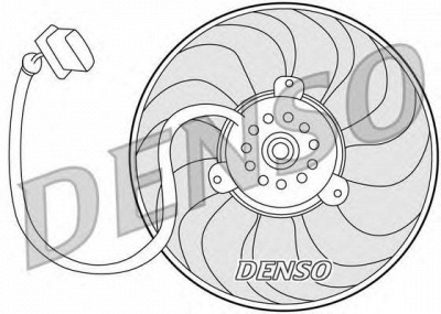 DENSO der32004 -  Вентилятор, охлаждение двигателя